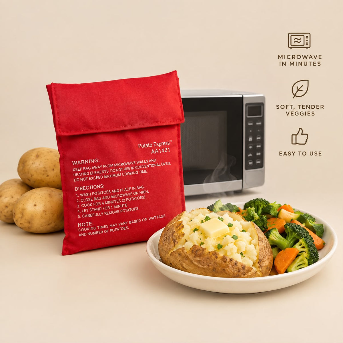 CHOP CHOP™ Veggie Bag ( 3 Pieces )